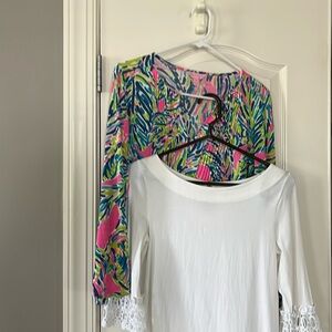 2 Lilly Pulitzer tops
